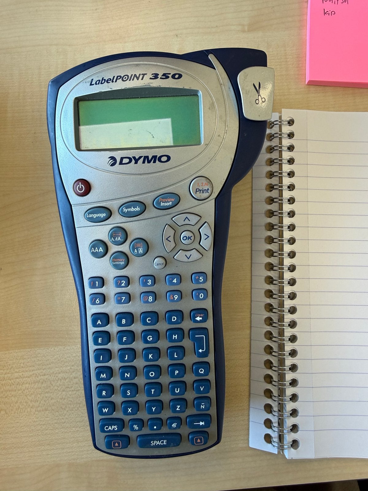 Dymo LabelPOINT 350 Labelprinter - Gebruikt, Ophalen of Verzenden, Gebruikt, Qwerty, Etiket