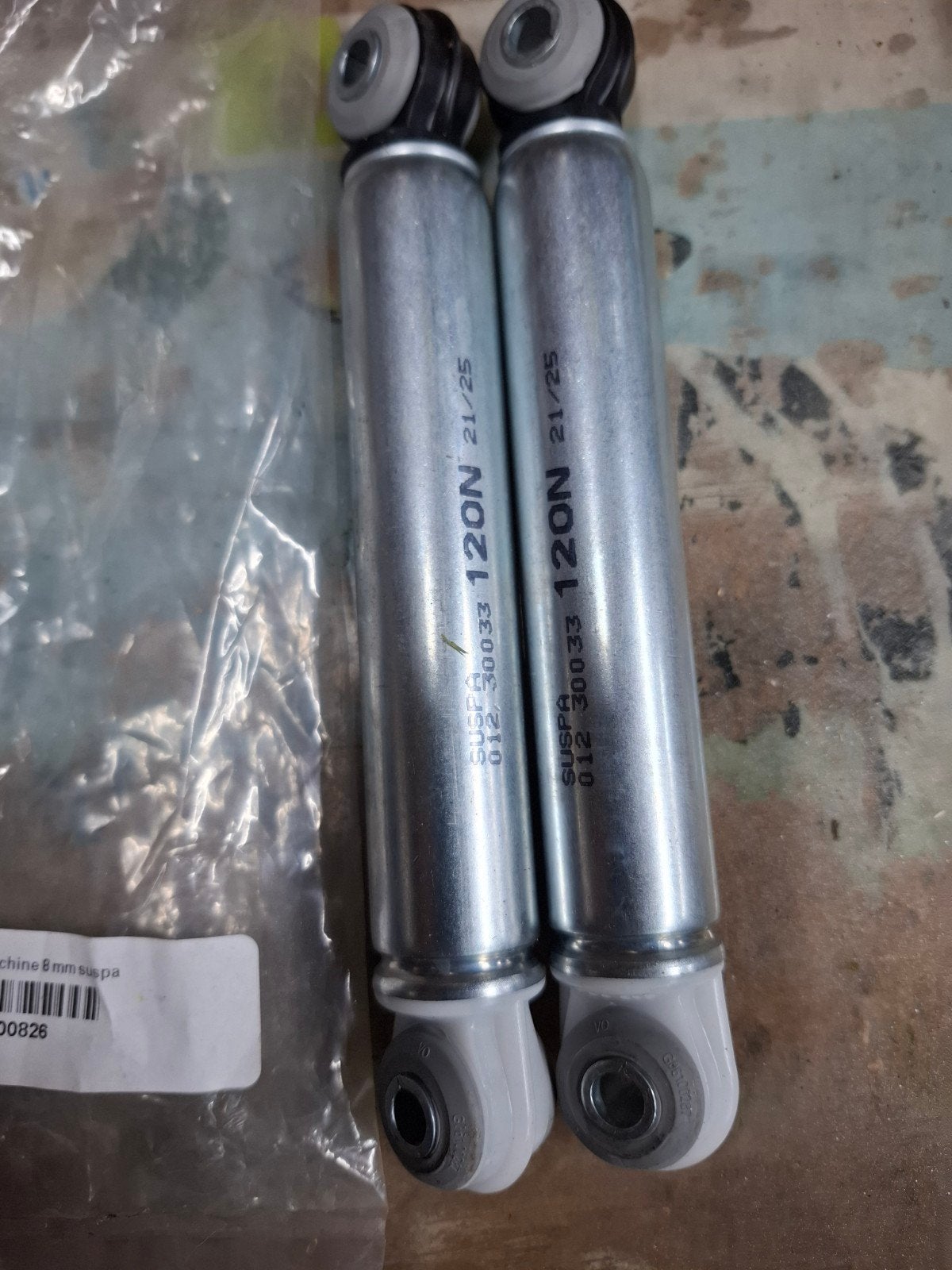 Miele schokbreker set wasmachine 8mm suspensie, Witgoed en Apparatuur, Ophalen, Nieuw