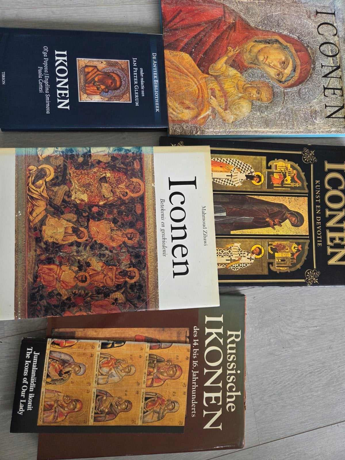 prachtige verzameling van ikoon ansichtkaarten en boeken, Ophalen of Verzenden, Zo goed als nieuw