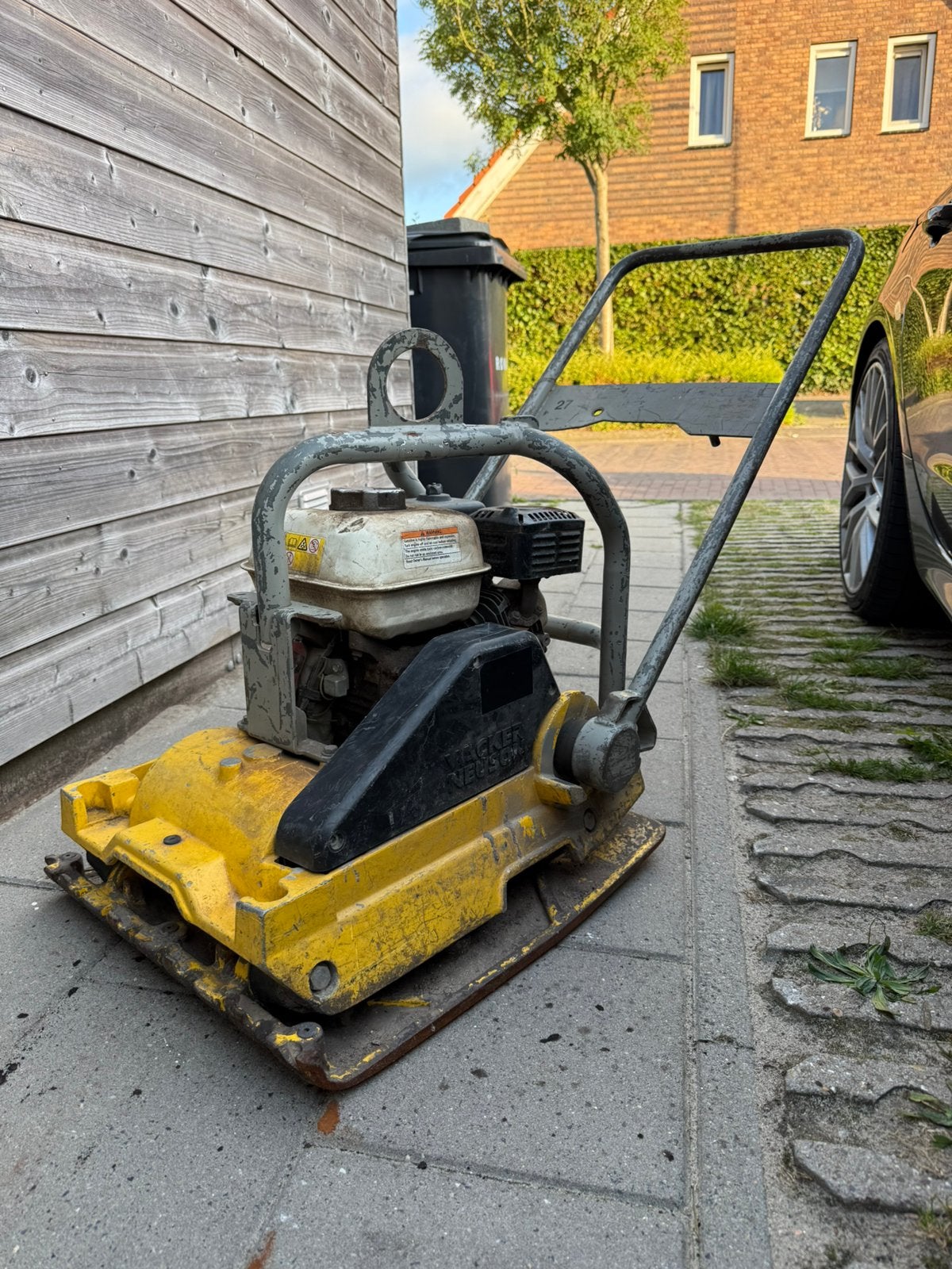 Wacker neuson VP1550 goed lopende machine, Ophalen, Gebruikt