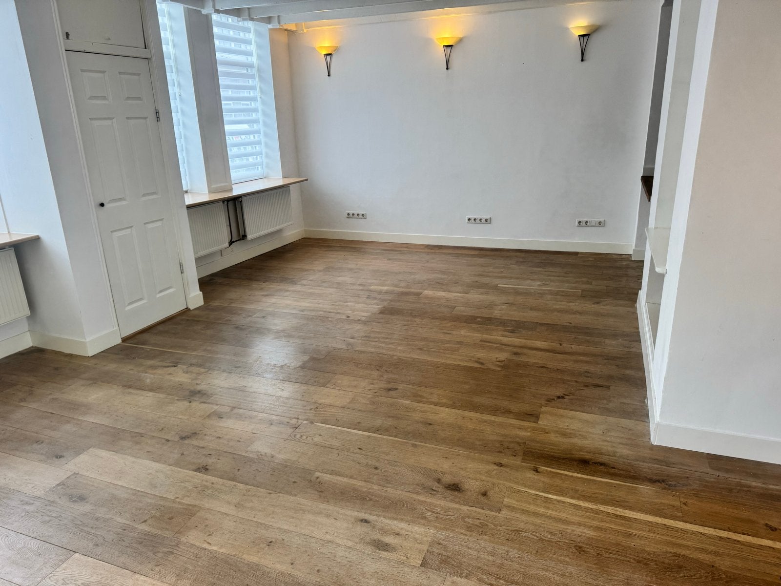 40 m² Eikenhouten Vloer - Brede Planken (19 cm), Doe-het-zelf en Verbouw, Vloerdelen en Plavuizen, Gebruikt, Vloerdelen of -planken