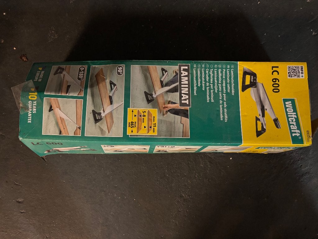 Wolfcraft Laminaatsnijder, Ophalen, Zo goed als nieuw, Snijgereedschap