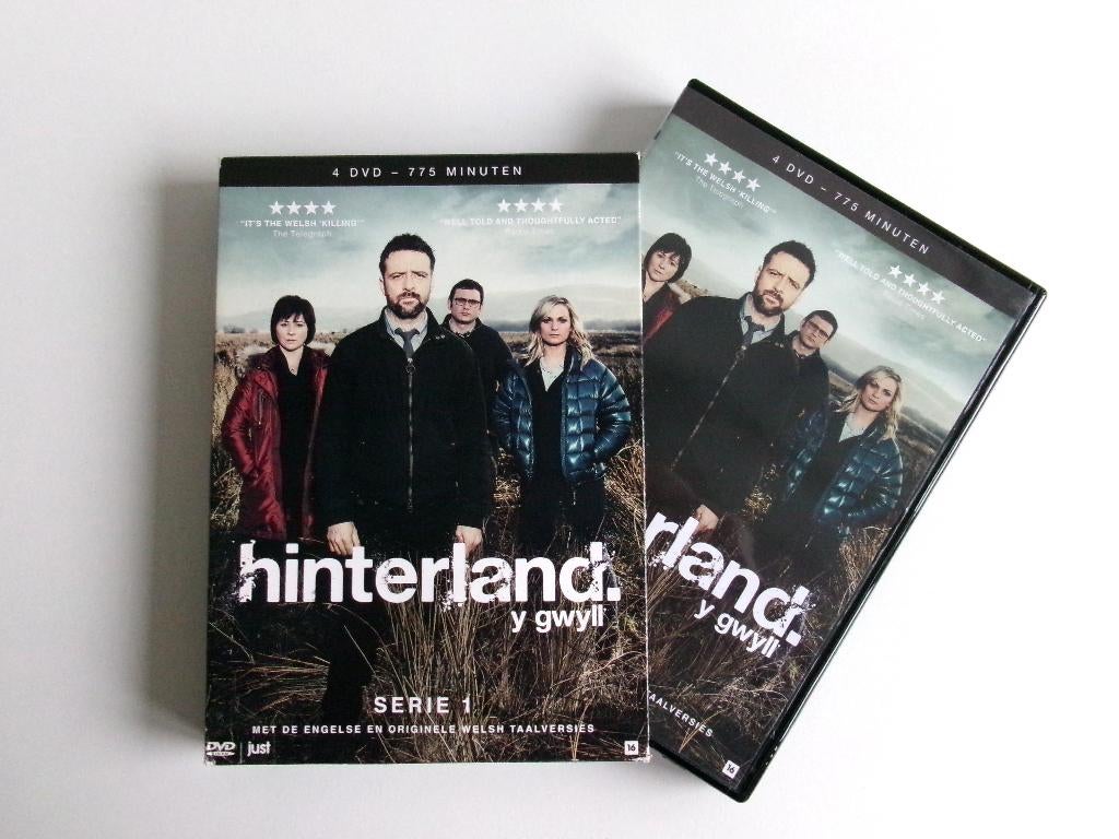 4 Disc DVD - Hinterland Y Gwyll Serie 1, Cd's en Dvd's, Vanaf 16 jaar, Ophalen of Verzenden, Zo goed als nieuw, Detective en Krimi