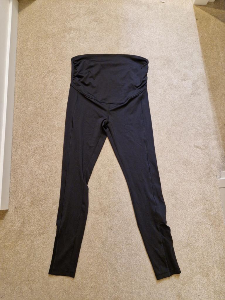 Crivit Zwangerschaps Sportbroek - Maat M 40/42, Zwart, Maat 42/44 (L), Ophalen of Verzenden, Broek of Spijkerbroek