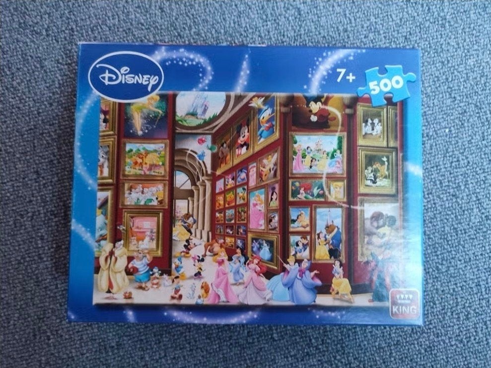 Disney Legpuzzel 500 stukjes - Prinsessen en meer, Ophalen of Verzenden, 500 t/m 1500 stukjes, Zo goed als nieuw, Legpuzzel