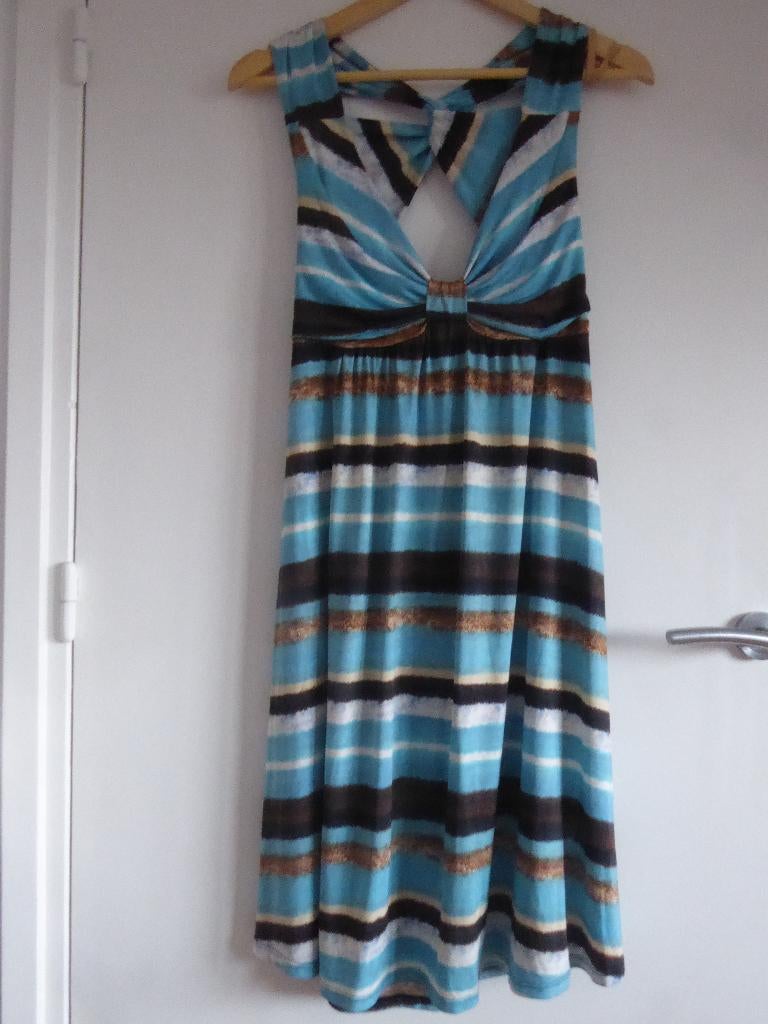 zomerse jurk Maille Demoiselle, Kleding | Dames, Maat 38/40 (M), Maille Demoiselle, Blauw, Ophalen of Verzenden