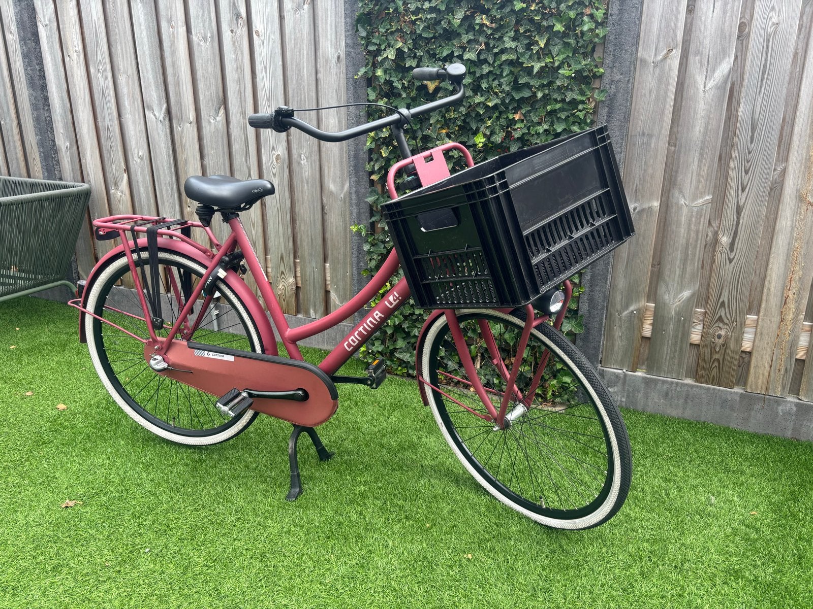 Cortina U4 Transportfiets - 3 versnellingen, Terugtraprem, Gebruikt, Versnellingen, 50 tot 53 cm