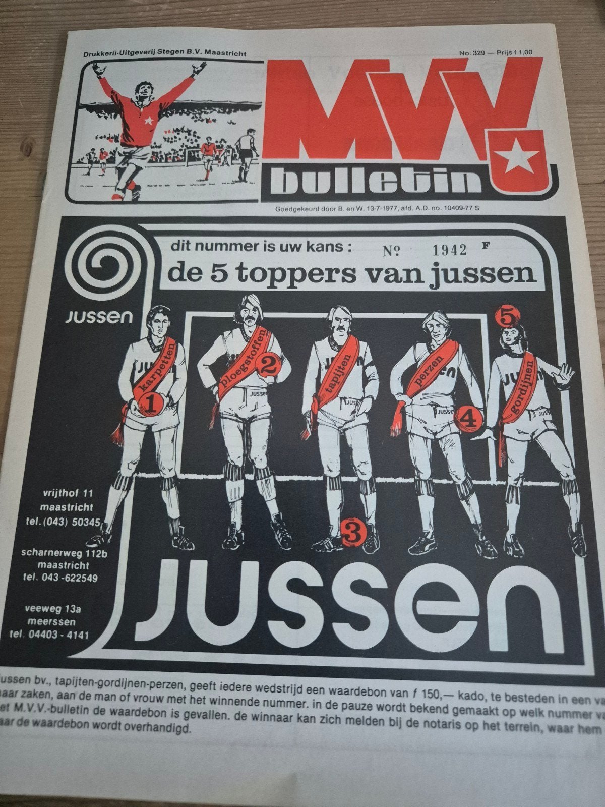 MVV PROGRAMMABOEKJES, Verzamelen, Ophalen of Verzenden, Gebruikt, Overige binnenlandse clubs, Poster, Plaatje of Sticker