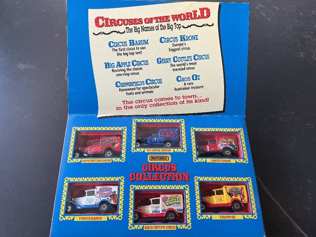 Matchbox Circus Collection, Verzamelen, Ophalen of Verzenden, Nieuw, Auto's