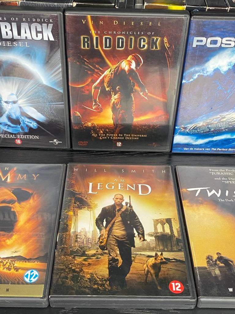 Action Adventure DVD bundel – Pitch Black The Mummy, Vanaf 12 jaar, Ophalen of Verzenden, Zo goed als nieuw