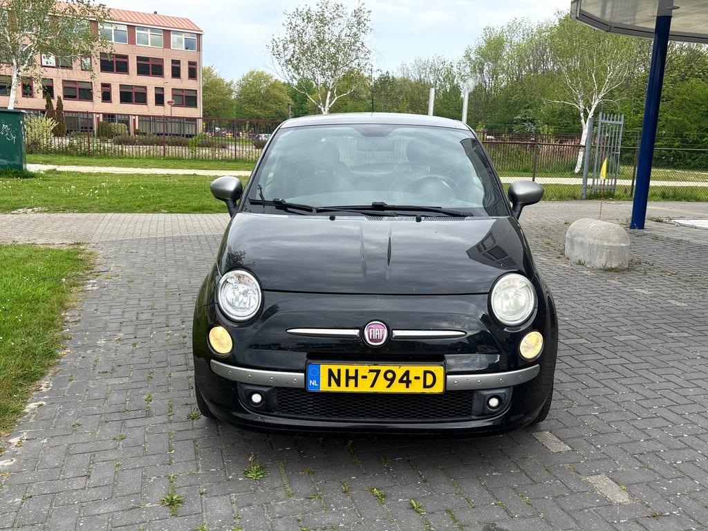 Fiat 500 1.2 Lounge/Pano/Airco/Leder/Sport/Velgen/APK, Auto's, Fiat, Voorwielaandrijving, Euro 5, Gebruikt, 4 cilinders