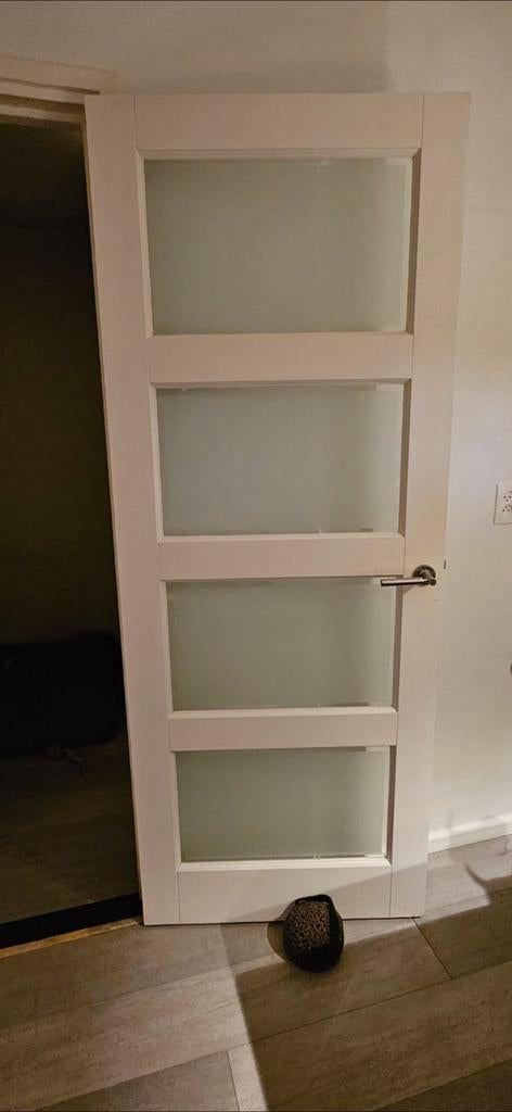 2 klapdeuren en 1 binnendeur, Ophalen, Binnendeur, 200 tot 215 cm