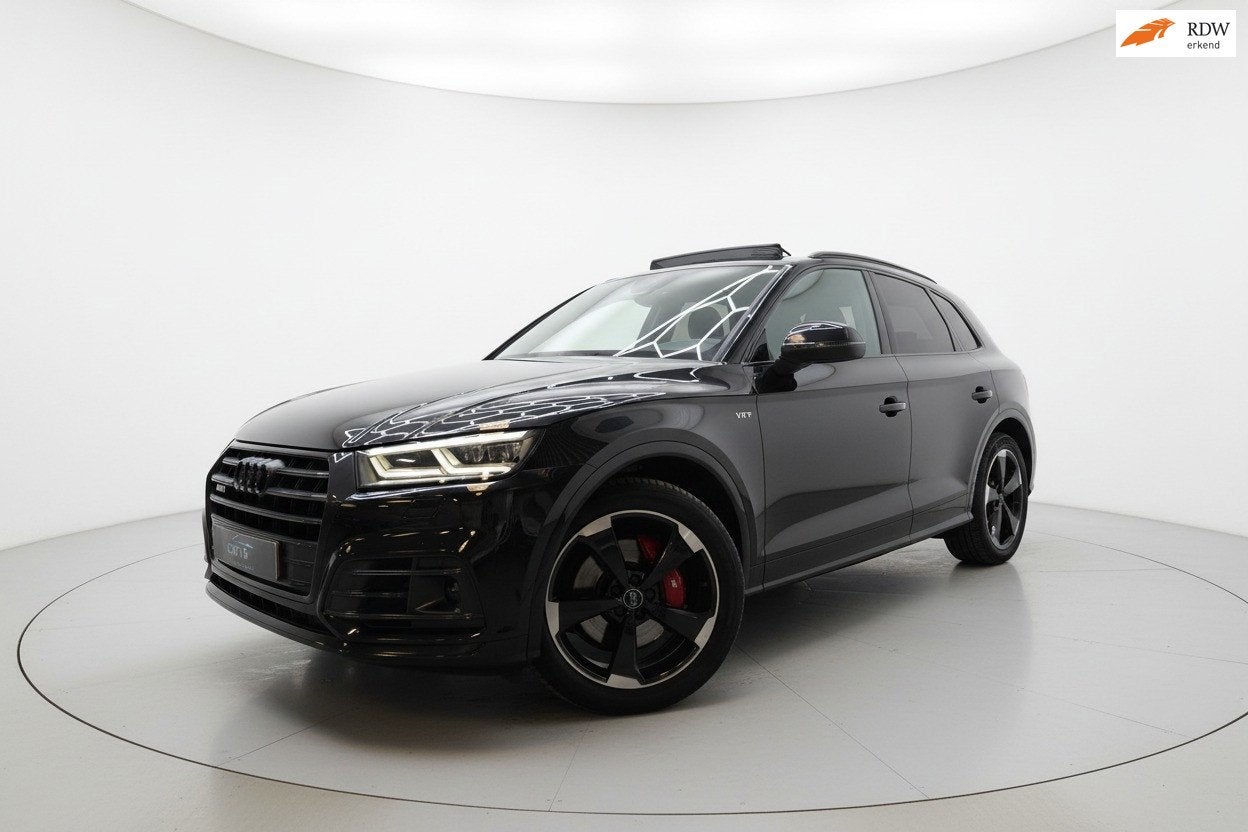 Audi SQ5 3.0 TFSI SQ 5 quattro PANO RS STOEL ACC CAM LUCHTV, Auto's, Automaat, Gebruikt, 2995 cc, Zwart