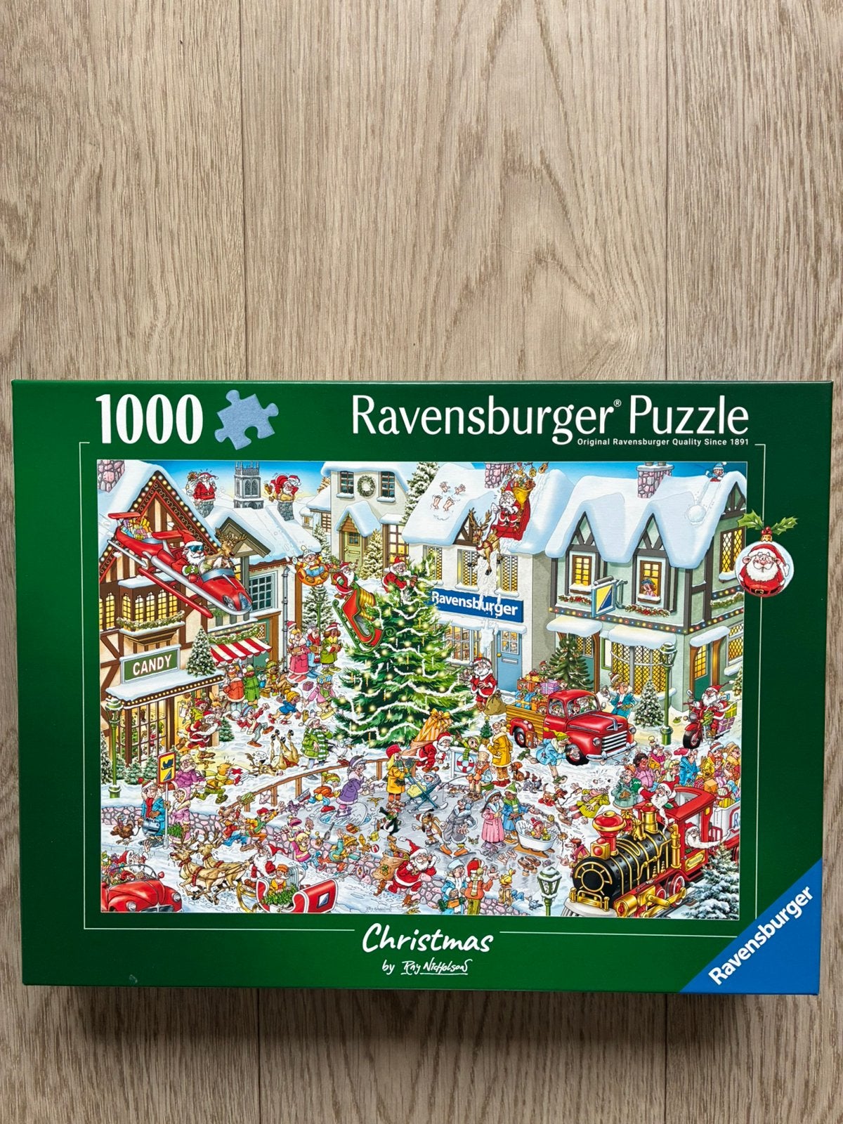 Ravensburger puzzel Ray’s Comic Series Christmas, Ophalen of Verzenden, 500 t/m 1500 stukjes, Zo goed als nieuw