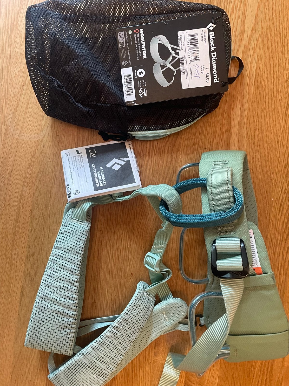 Black Diamond Momentum Klimgordel Dames Maat S Nieuw, Sport en Fitness, Klimsport, Ophalen of Verzenden, Nieuw, Klimsport-accessoire