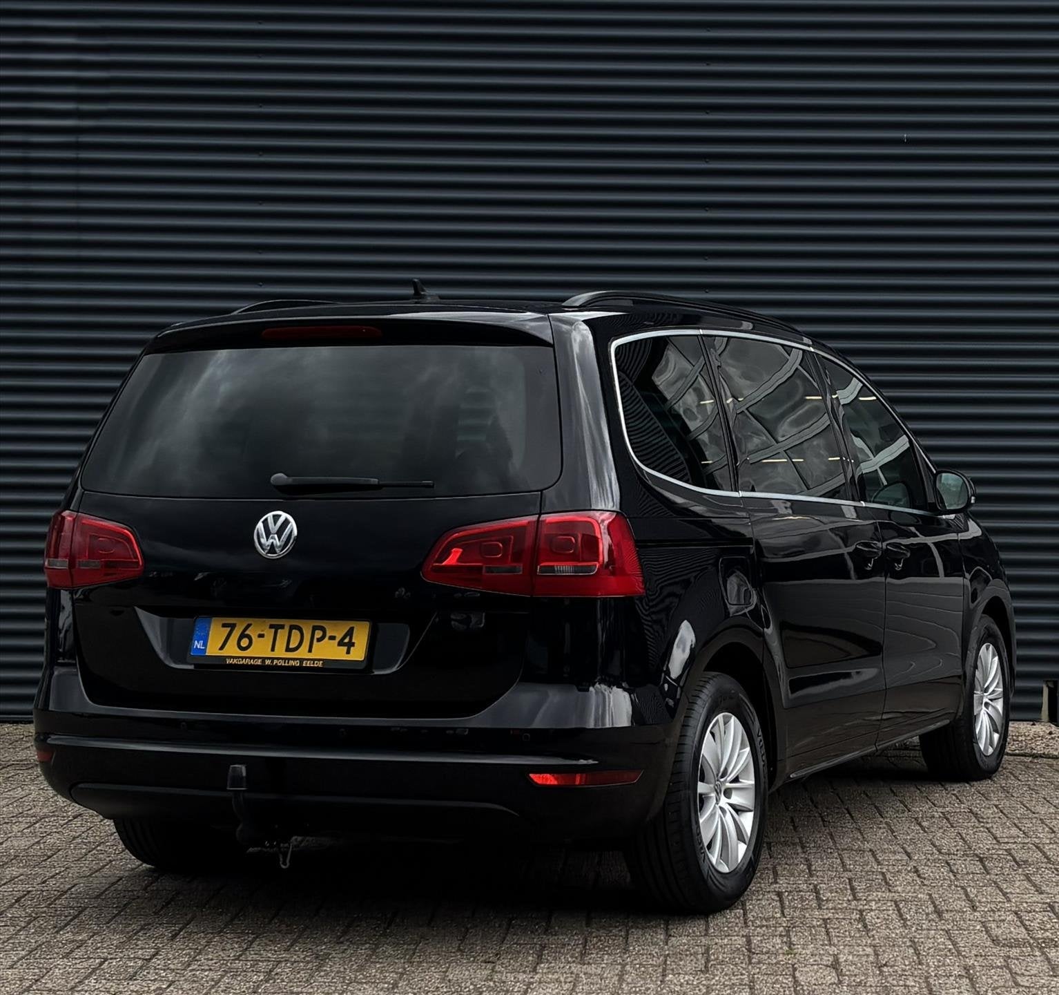 Volkswagen Sharan 1.4 TSI 150PK Comfortline 7-persoons Clima, Auto's, Voorwielaandrijving, Euro 5, Stof, Zwart