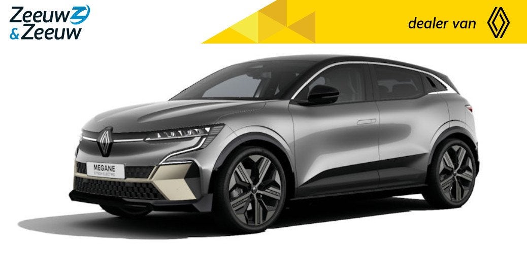 Renault Megane E-Tech comfort range iconic 60 kWh | NU met, Auto's, 12 maanden, 750 kg, 385 min, 218 pk