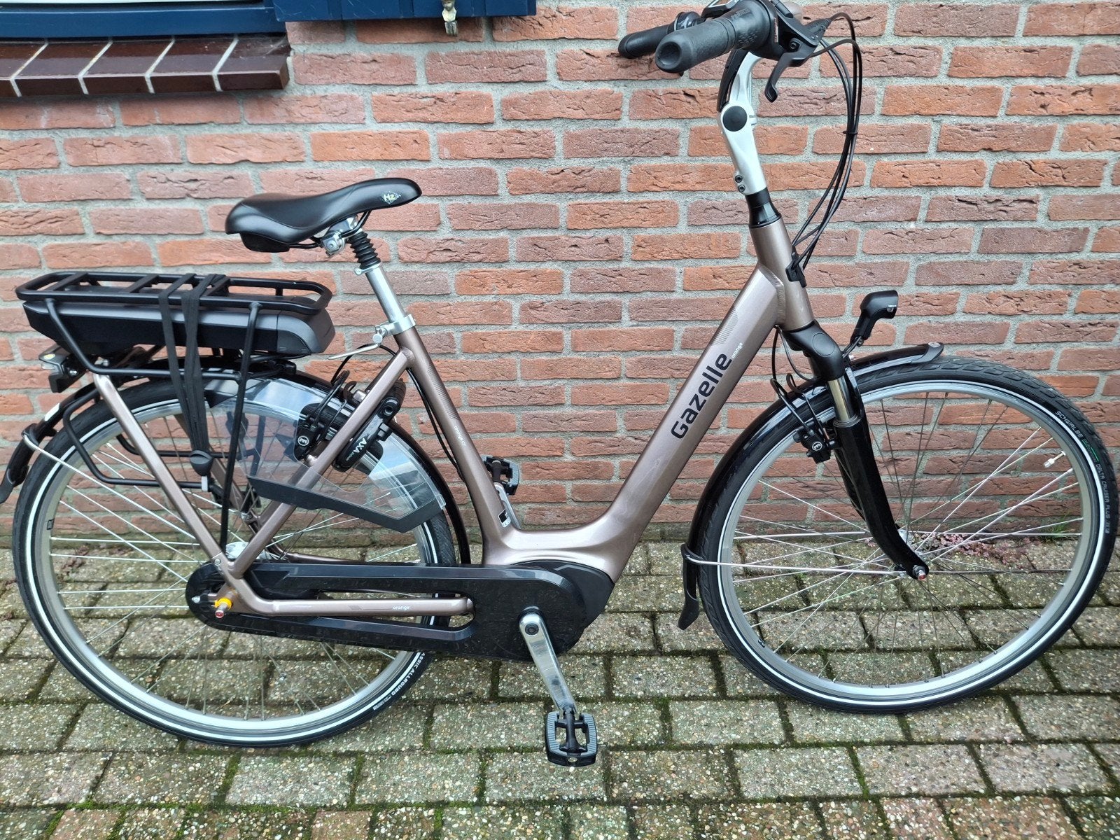 Gazelle Orange C7+, Ophalen, Velgrem, Gazelle, Minder dan 10 versnellingen
