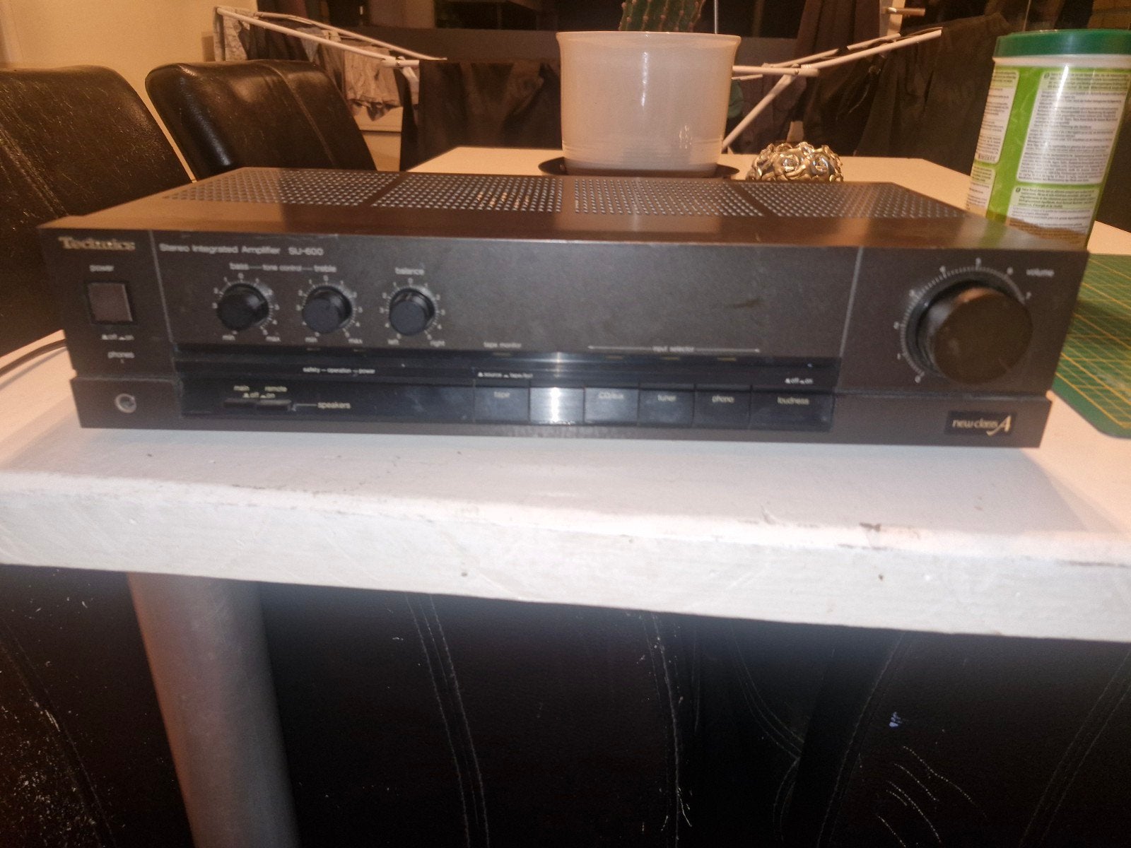 Technics Stereo Geïntegreerde Versterker SU-600, Audio, Tv en Foto, Overige merken, Gebruikt, Ophalen of Verzenden, 60 tot 120 watt