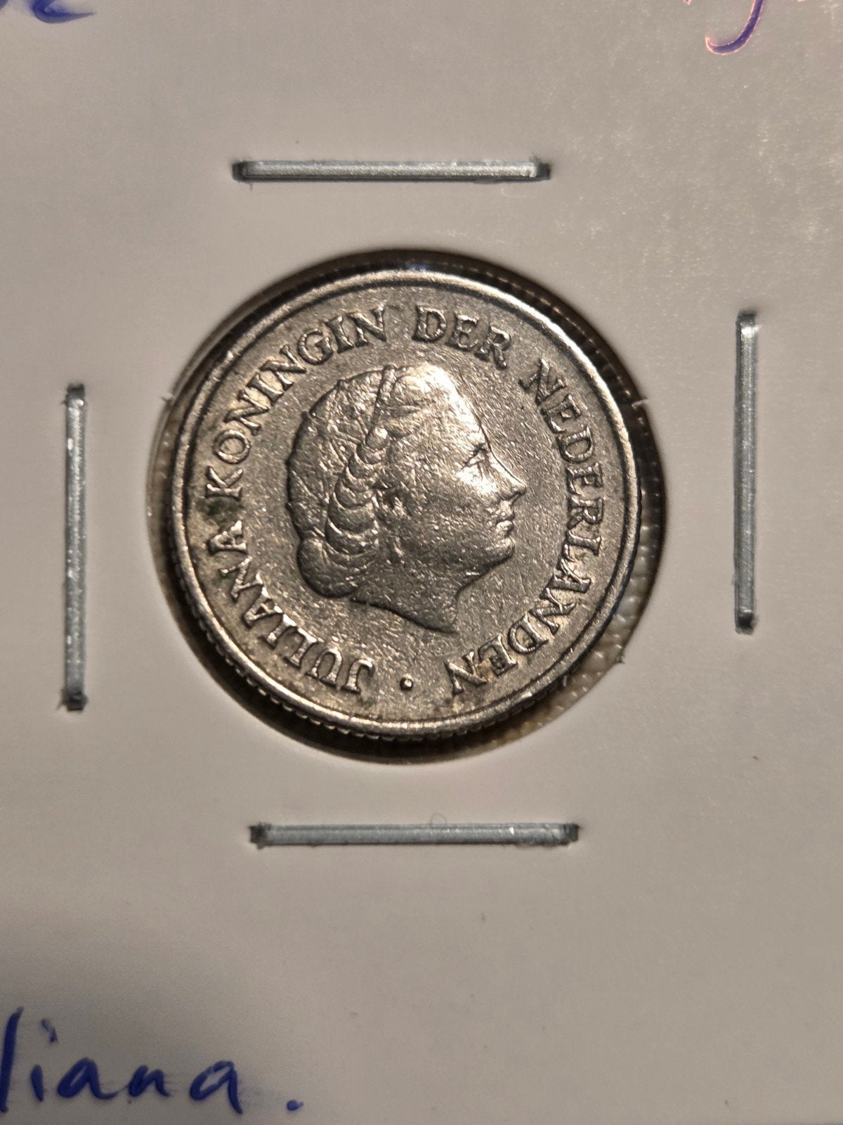 25 Cent Juliana 1951 - Zeldzame Nederlandse Munt, Ophalen of Verzenden, Koningin Juliana, 25 cent, Losse munt