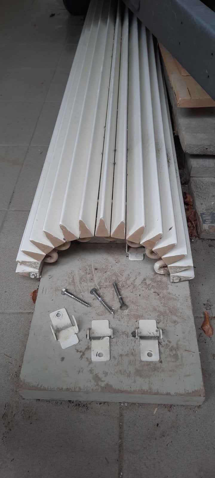 Designradiator 192x35cm voor warmwaterverwarming, Ophalen, Gebruikt, Radiator, Minder dan 60 cm