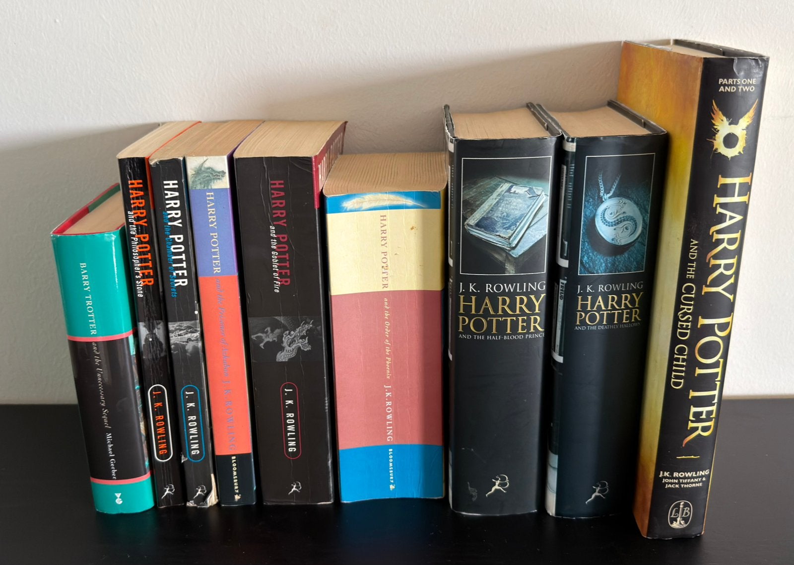 8x Harry Potter Boeken | Books English - J.K. Rowling, Boeken, Ophalen of Verzenden, Gelezen