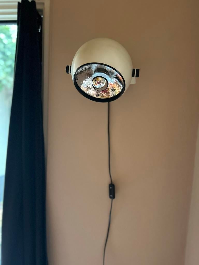 Vintage eyeball wand/plafond spot, Ophalen of Verzenden
