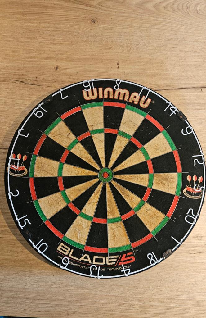 Winmau Blade 5 Dartbord, Ophalen of Verzenden, Dartbord