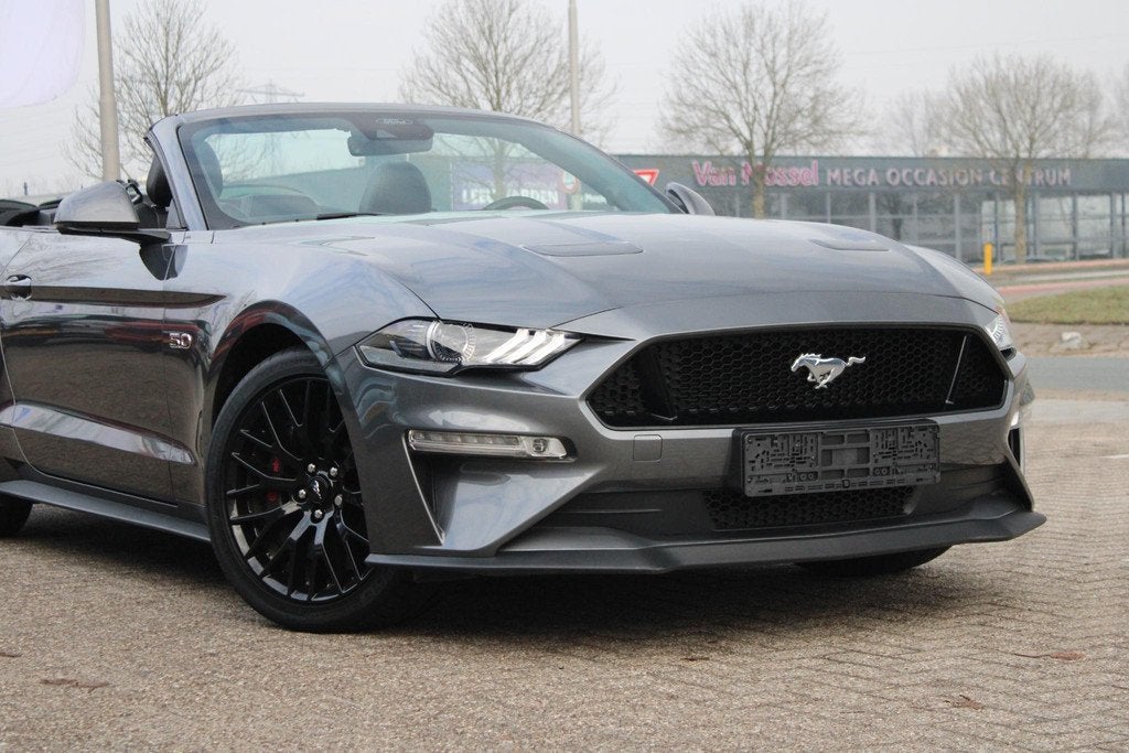 Ford Mustang Convertible 5.0 V8 GT 450pk | EU versie | Voors, Auto's, Automaat, Achterwielaandrijving, Gebruikt, Cabriolet