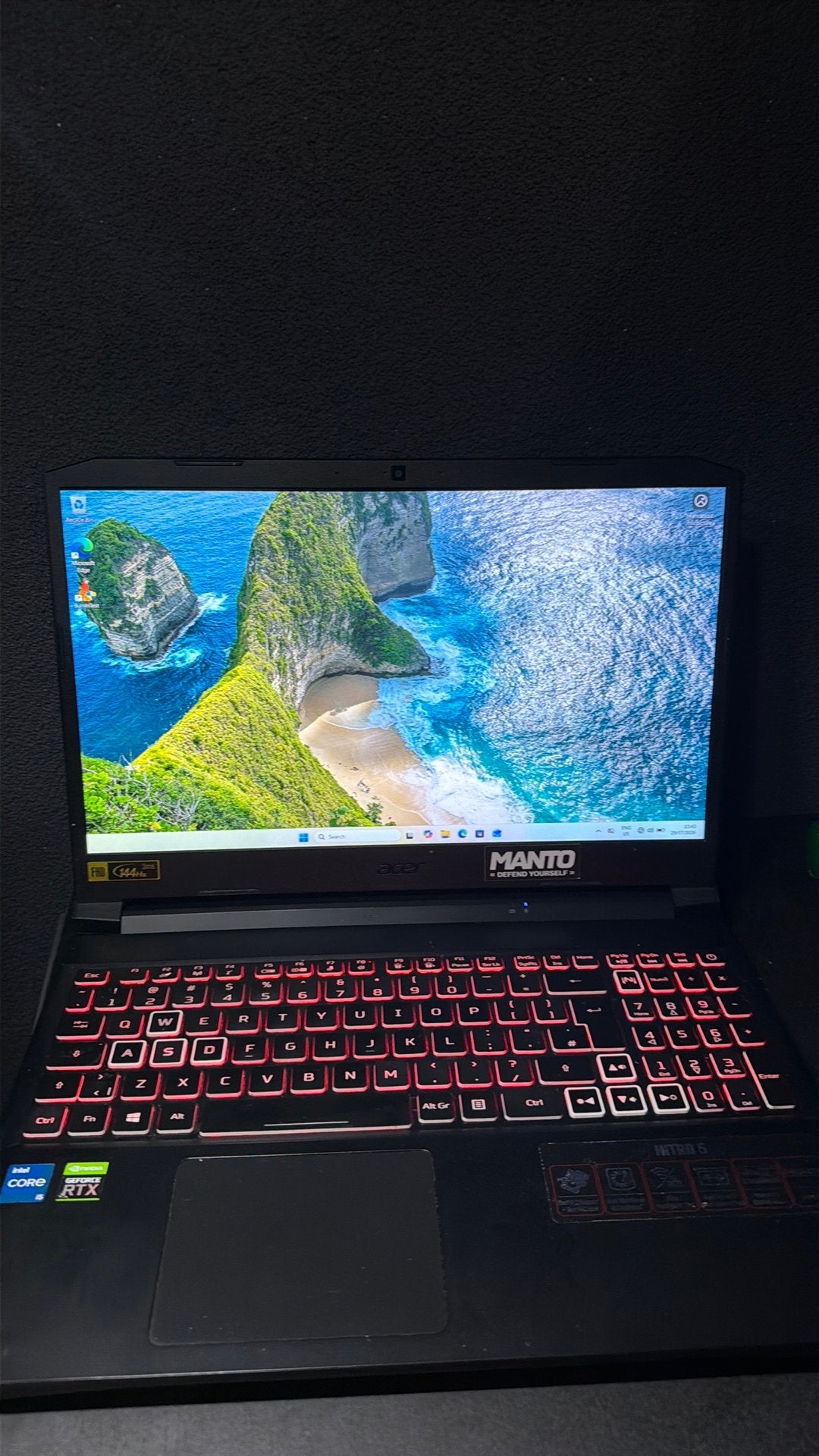 Gaming laptop rtx 3060, i5 11400,16gb RAM, SSD, 144hz scherm, Ophalen of Verzenden, Zo goed als nieuw
