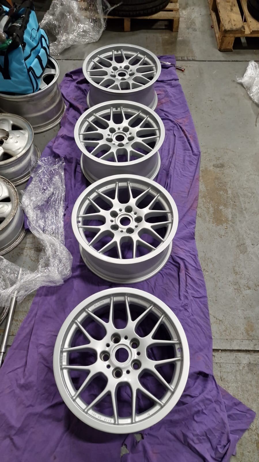 BBS RX 203 Velgen 17 inch 5x120 ET10 - Nieuwstaat, Auto-onderdelen, Ophalen, Gereviseerd, 17 inch, Velg(en)