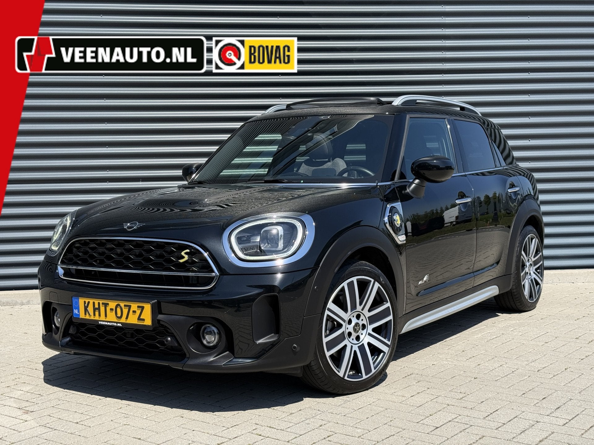 MINI Countryman 2.0 Cooper SE ALL4 Pano/Camera/H&K/Elec stoe, Auto's, Mini, Dealer onderhouden, Gebruikt, Zwart, Countryman