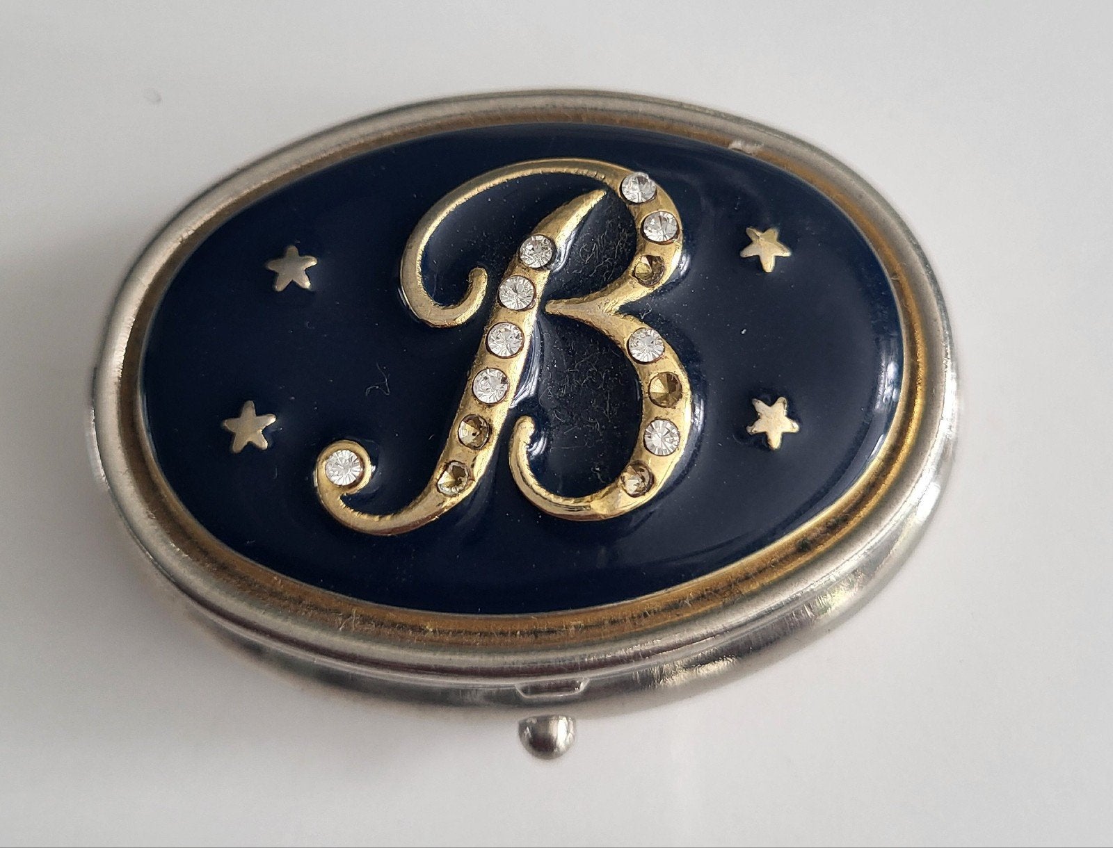 Te koop vintage pillendoosje, Ophalen of Verzenden