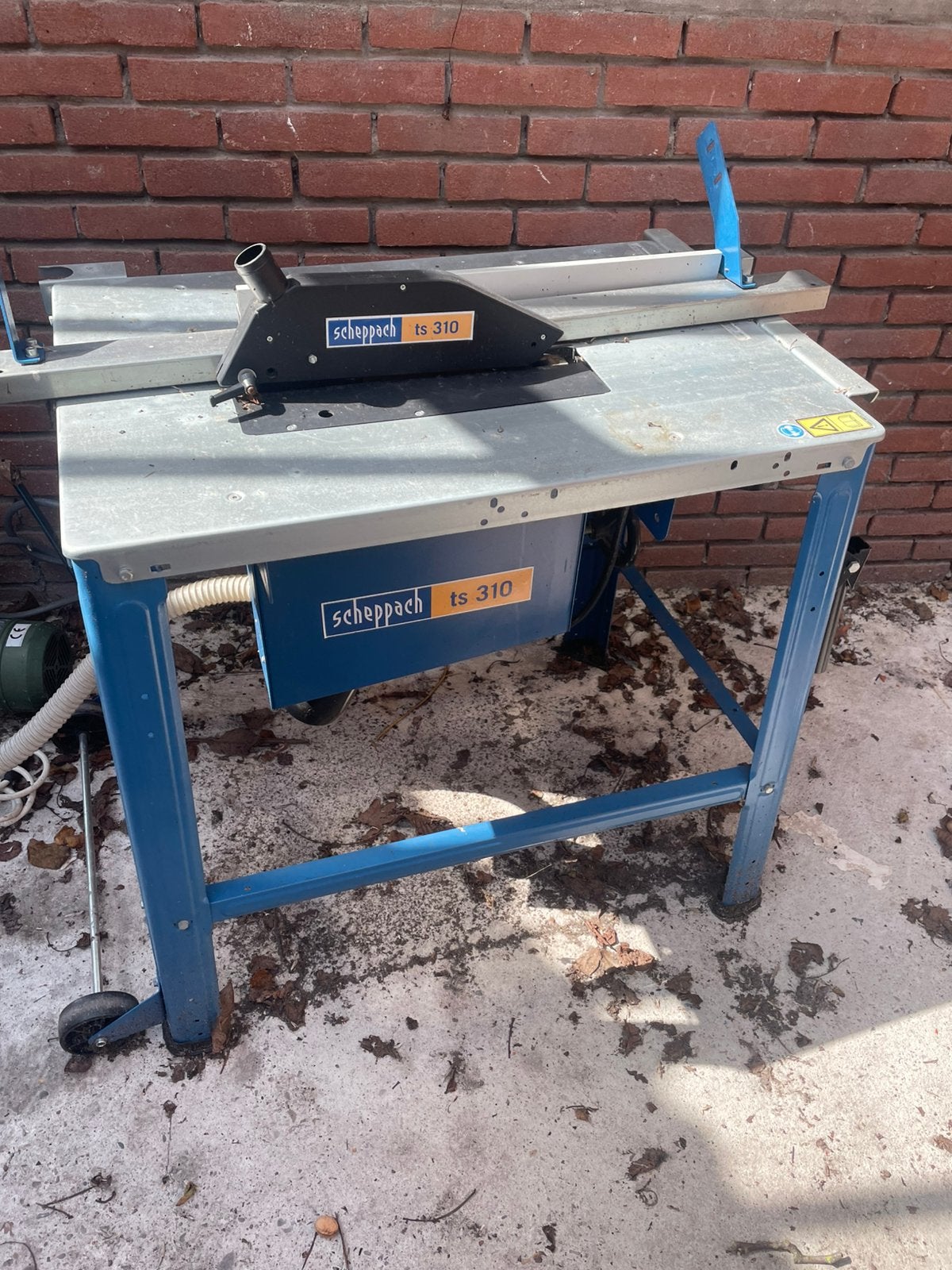 Scheppach zaagmachine, als nieuw., Ophalen, Cirkelzaag, 70 mm of meer, Zo goed als nieuw