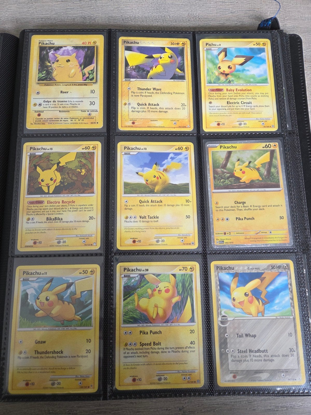 Pikachu Collectie, Hobby en Vrije tijd, Ophalen of Verzenden, Gebruikt, Meerdere kaarten