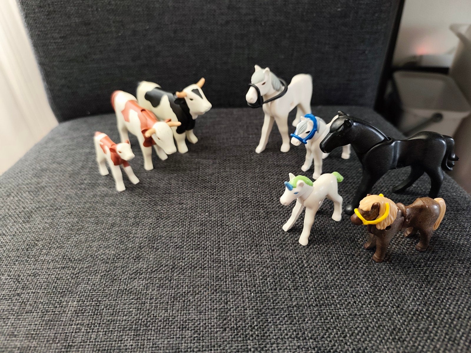 Playmobil paarden en koeien, Ophalen of Verzenden, Zo goed als nieuw