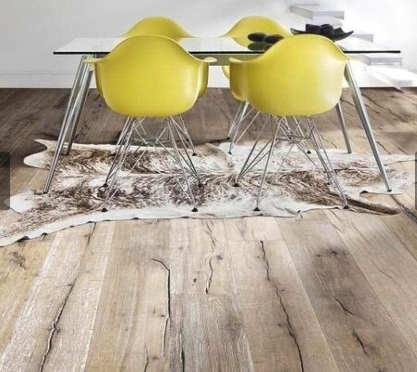 BREDE EIKEN VLOER ANTIEK VEROUDERD 240MM BREED, Ophalen of Verzenden, Nieuw, 75 m² of meer, Parket