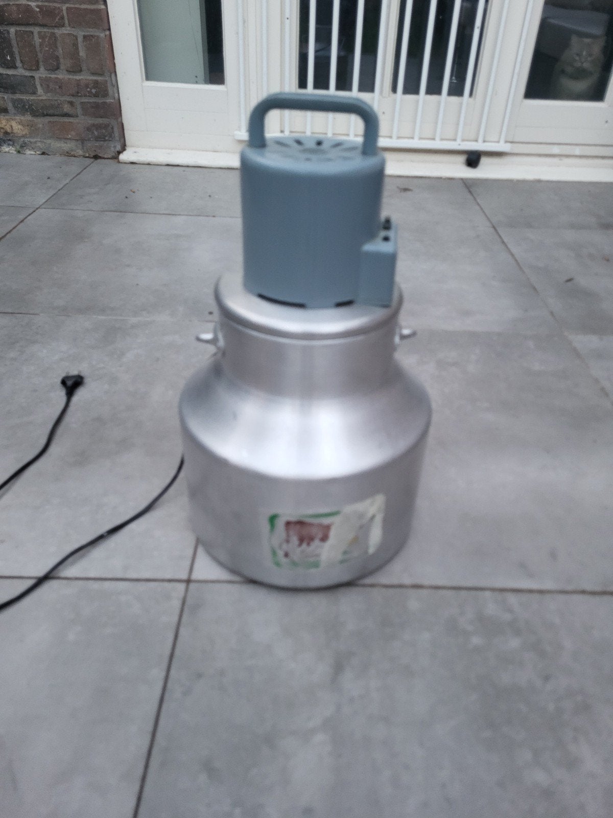 Vintage boterkarn / karnmachine om boter te maken, Minder dan 1 liter, Ophalen of Verzenden, Gebruikt