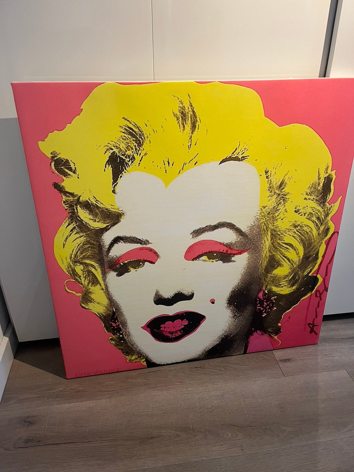 Schilderij marilyn monroe replica andy warhol, Ophalen of Verzenden, Film