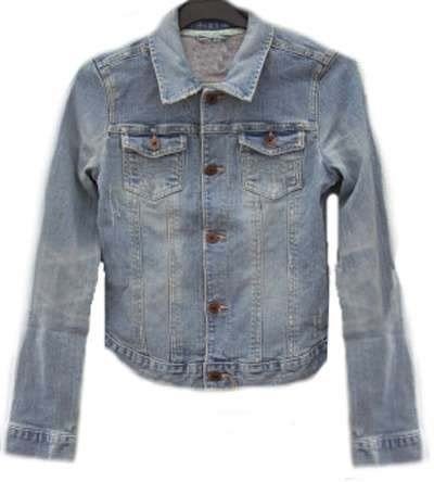 Abercrombie denim jas maat 158 NIEUW (5746), Abercrombie., Meisje, Nieuw, Ophalen of Verzenden