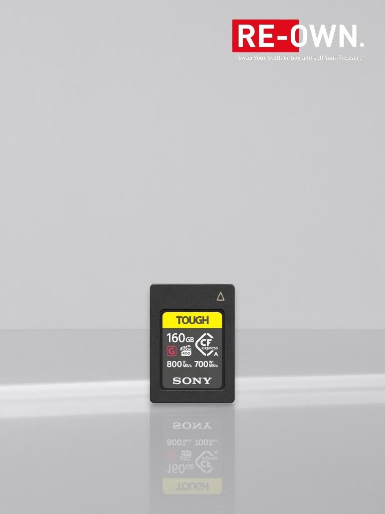 Sony Tough CFexpress Type A Memory Card 160GB (800 / 700 ), ., Ophalen of Verzenden, Zo goed als nieuw, Sony