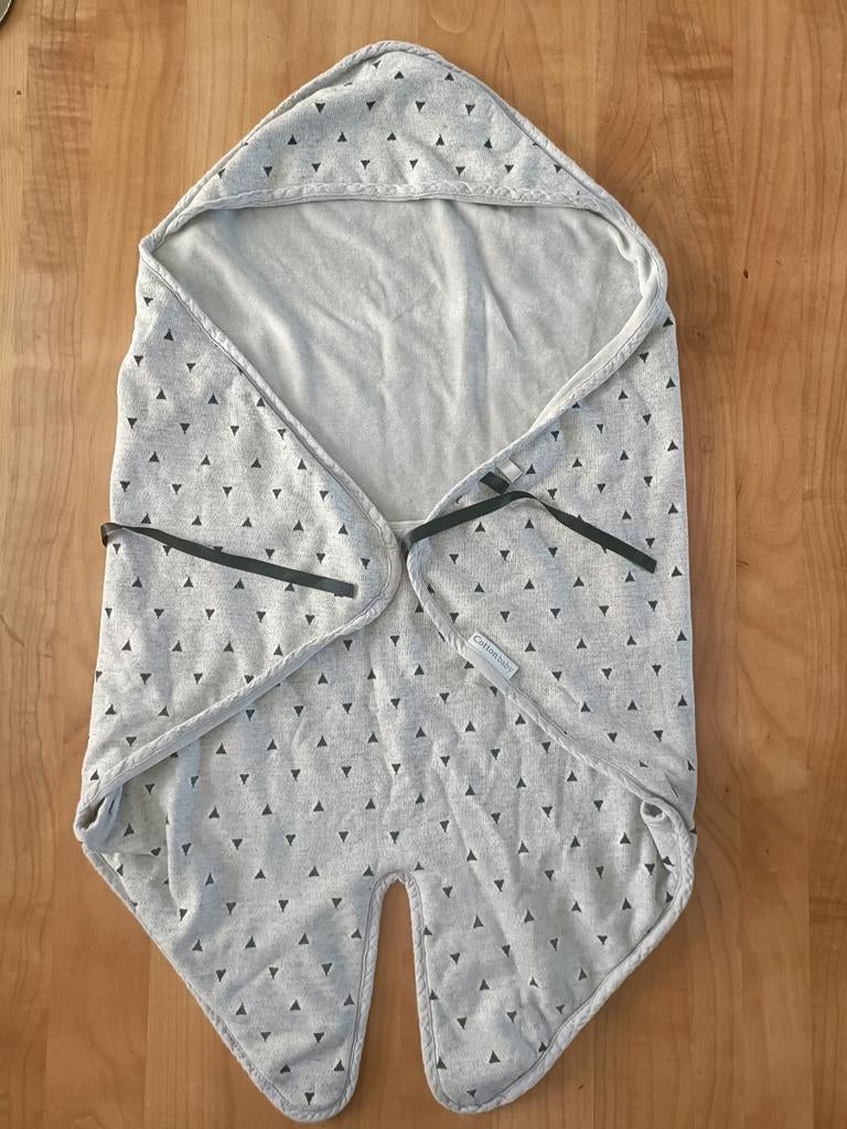 Heerlijk zachte wikkeldeken cottonbaby, Ophalen, Zo goed als nieuw, Deken