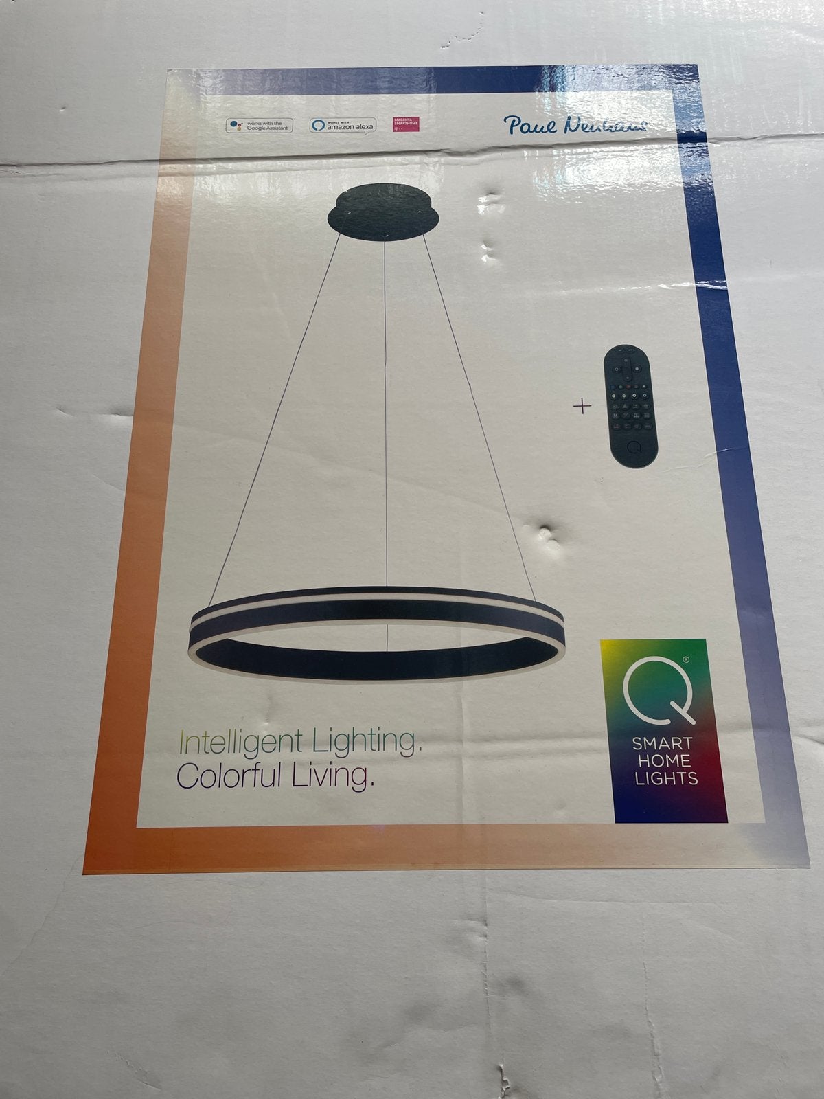 Paul Neuhaus Q-Smart Home Lights LED Hanglamp, Huis en Inrichting, Ophalen of Verzenden, Nieuw, Metaal, 75 cm of meer