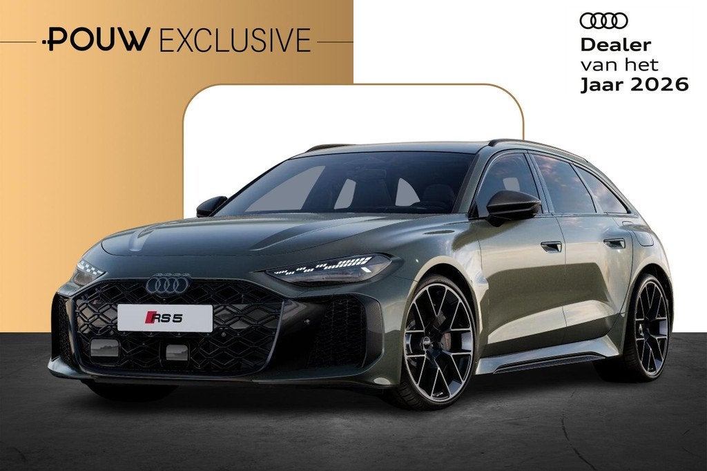 Audi RS 5 Avant e-hybrid 639pk quattro | RS Keramische Remme, Auto's, Audi, Bedrijf, Te koop, RS5, 360° camera, 4x4, ABS, Achteruitrijcamera