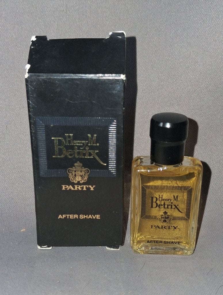 Parfum miniatuur - Henry m betrix party + doosje, Ophalen of Verzenden, Zo goed als nieuw, Miniatuur, Gevuld