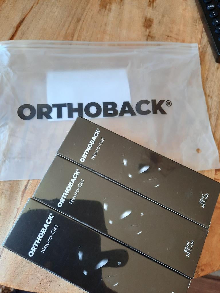 Orthoback 3 stuks, Sport en Fitness, Verzenden, Nieuw, Overige typen