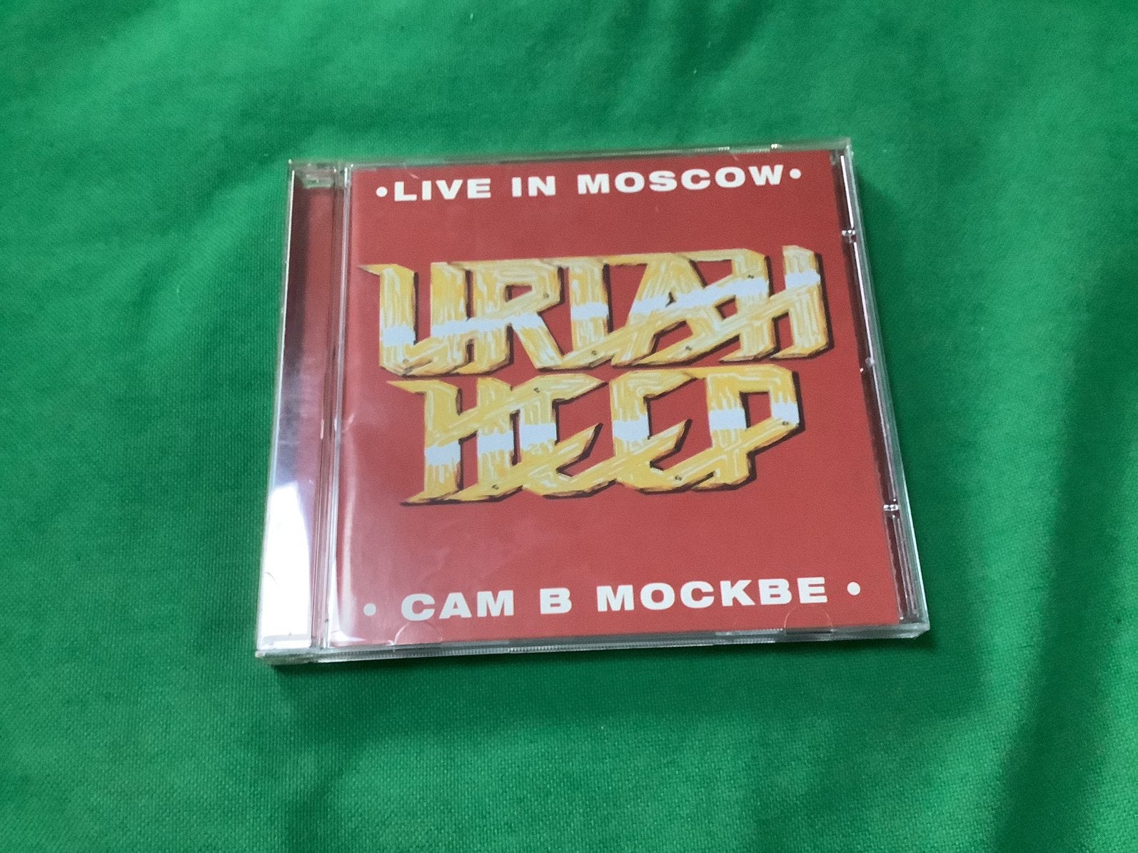 Uriah Heep-Live In Moscow cd (UK), Ophalen of Verzenden, Zo goed als nieuw