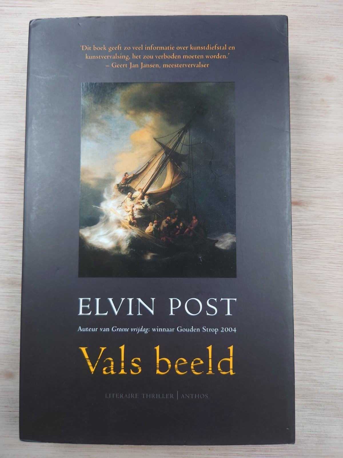 Vals beeld - Elvin Post (Literaire thriller), Ophalen of Verzenden, Gelezen, Elvin Post, Nederland