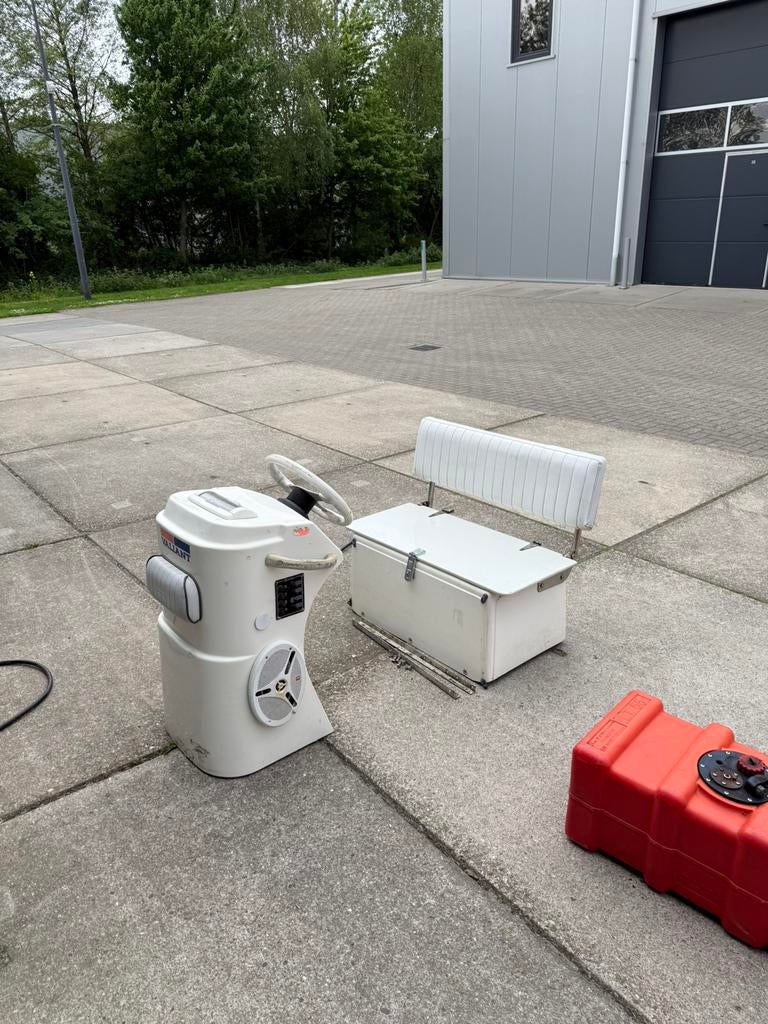 Compleet stuurconsole met bankje, Watersport en Boten, Ophalen, Zo goed als nieuw, Overige typen, Motorboot