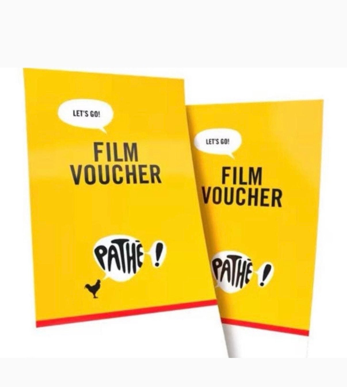 2 x eticket pathe geldig tm 23-08-2026, Twee personen, Vrijkaartje alle films